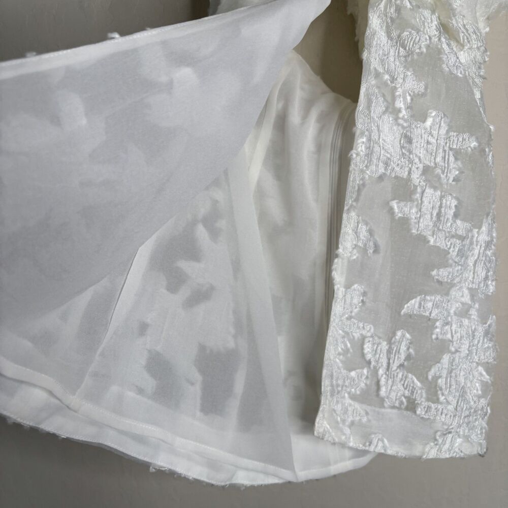 Cult Gaia White Floral Halter Top - Picture 3 of 6